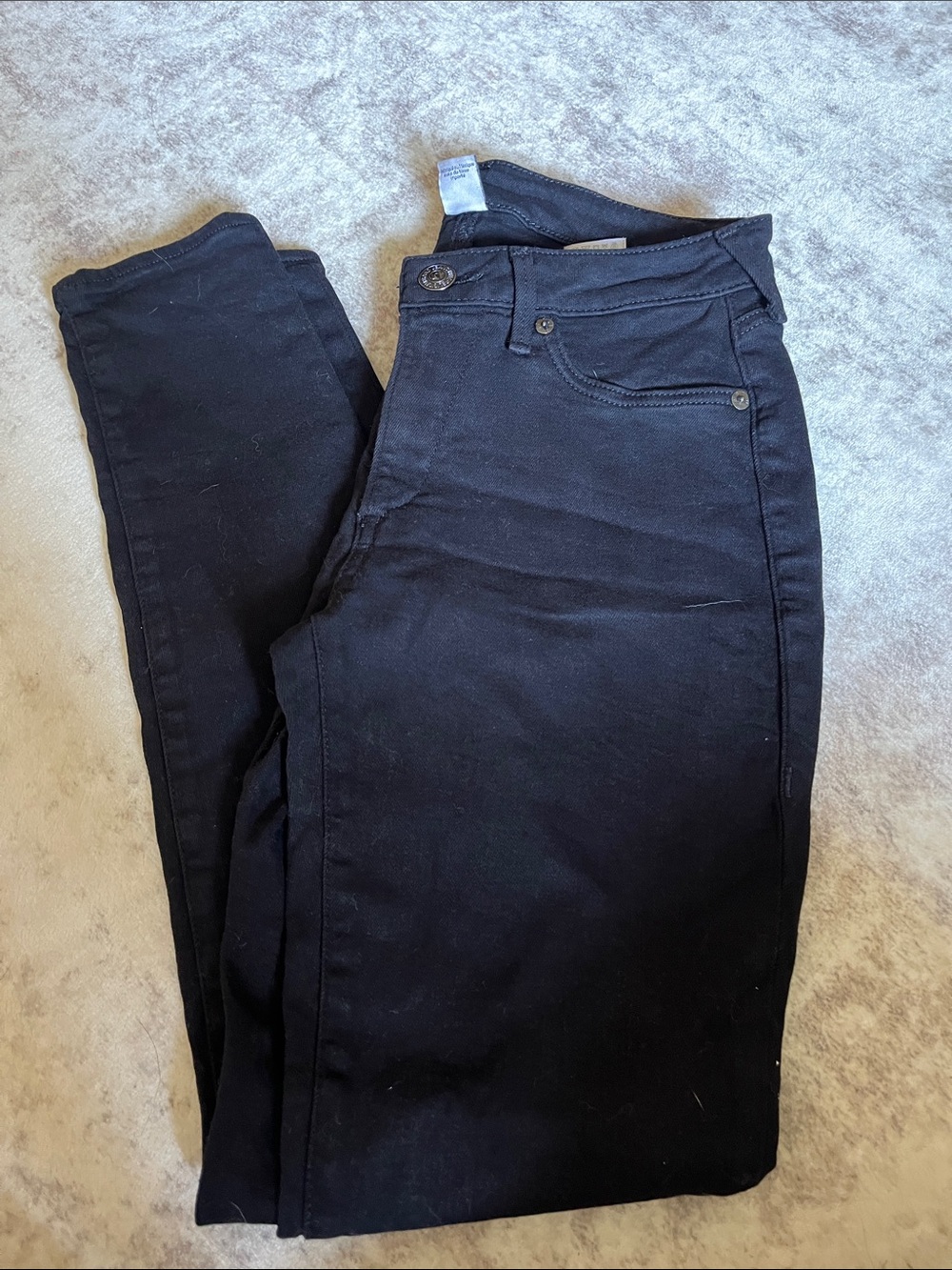 True Religion Black Skinny Jeans - Sleek Stretch Denim
